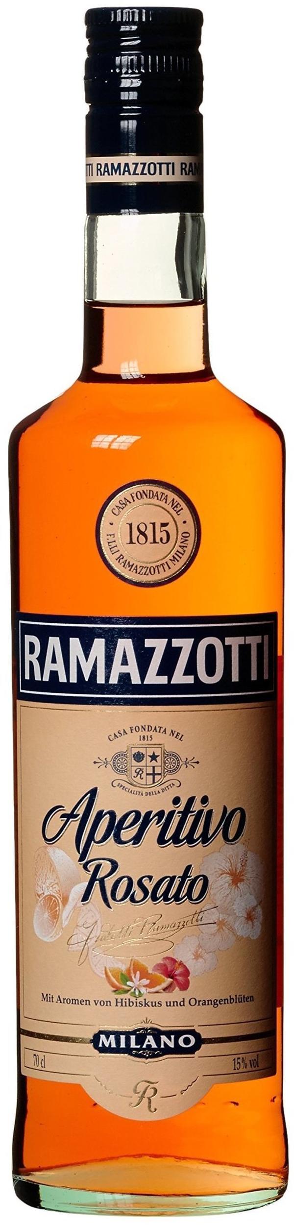 Ramazzotti Aperitivo Rosato 0,7l 15% Test - ab 13,27 € (Januar 2024) | Likör