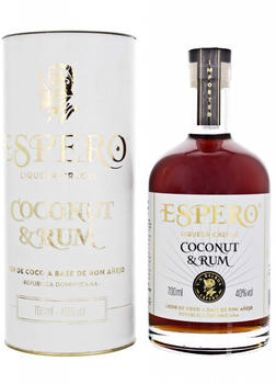 Ron Espero Coconut & Rum Creole Liqueur 40% 0,7l + Geschenkbox