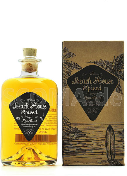 Beach House Spiced Rum 40%. 0,7l