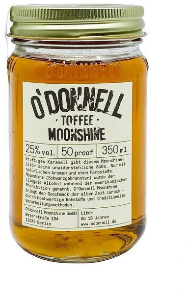 O'Donnell Toffee-Likör 25% 0,35l