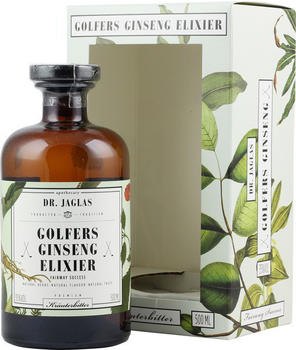 Dr. Jaglas Golfers Ginseng-Elixier Bitterlik&ouml;r 0,5l 35%