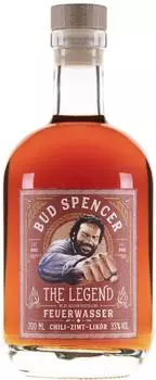 St. Kilian Feuerwasser Bud Spencer Chili-Zimt-Lik&ouml;r 0,7l 33%