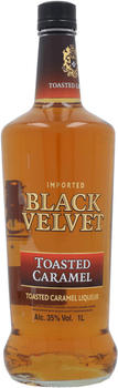 Black Velvet Toasted Caramel Whisky Liqueur 1l 35%