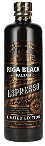 Latvijas Balzams Riga Black Balsam ESPRESSO Limited Edition 0,5l 40%