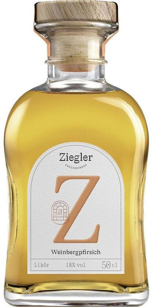 Ziegler Weinbergpfirsich Likör 0,5 l 18%