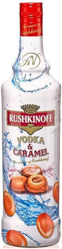 Rushkinoff Vodka & Caramelo 18% 0,7l