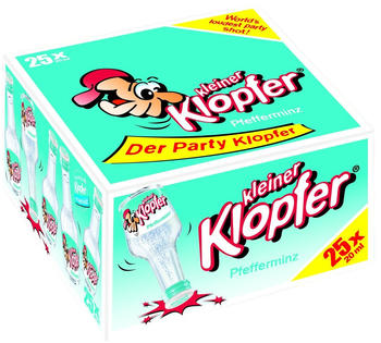 Kleiner Klopfer Pfefferminz 25x0,02l 18 %
