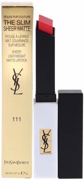 Yves Saint Laurent Rouge pur Couture The Slim Sheer Matte Lipstick 111 Corail Explicite (2,2g)