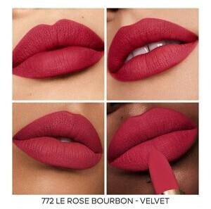 Guerlain Rouge G Velvet Lipstick Refill 772 Le Rose Bourbon (3,5g) – Samtweiches Finish für makellose Lippen