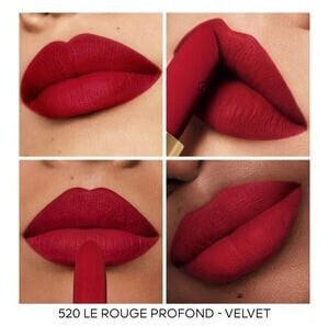 Guerlain Rouge G Velvet Lipstick Refill 520 Le Rouge Profond (3,5g) – Intensive Farbbrillanz mit lang anhaltendem Tragekomfort