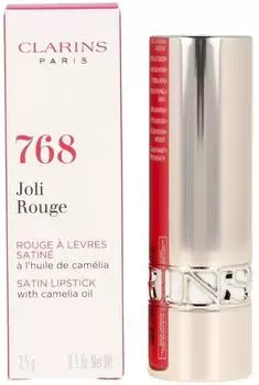 Clarins Joli Rouge Satin Lipstick (3,5g) 768 Strawberry