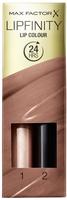Max Factor Lipfinity Lip Colour langanhaltender Lippenstift mit Balsam Farbton 180