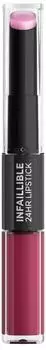 L'Oréal Infaillible 2-Step 24hr Lipstick (5,7 g) 216 Relentless Rose