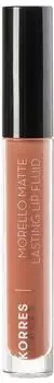 Korres Morello Matte Lasting Lip Fluid (3,4ml) 7 Tinted Nude