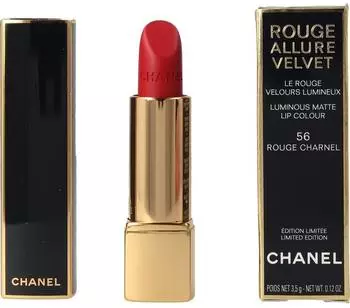 Chanel Rouge Allure Velvet Lippenstift, Farbe 56 Rouge Charnel (3,5g)