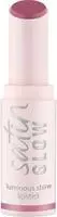 essence satin GLOW essence satin GLOW cremiger Lippenstift mit Satin-Finish...