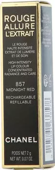 Chanel Rouge Allure LExtrait Lippenstift nachf&uuml;llbar 857 midnight red, 2g