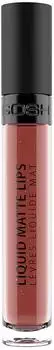 Gosh Liquid Matte Lipstick 007 nougat crisp, 4ml