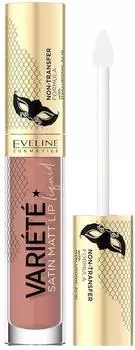 Eveline Cosmetics Vari&eacute;t&eacute; Satin Matt fl&uuml;ssiger Lippenstift