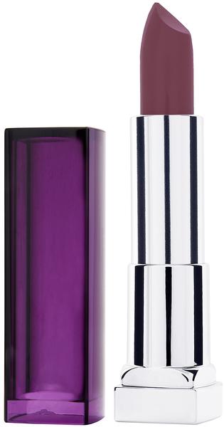 Maybelline New York Make-Up Lippenstift Color Sensational Lipstick Mauve Mania/Sattes Lila mit pflegender Wirkung, 1 x 5 g