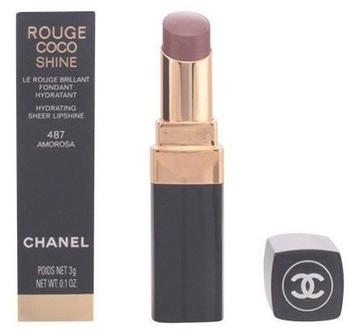 Chanel Rouge COCO shine 487amorosa 3 g