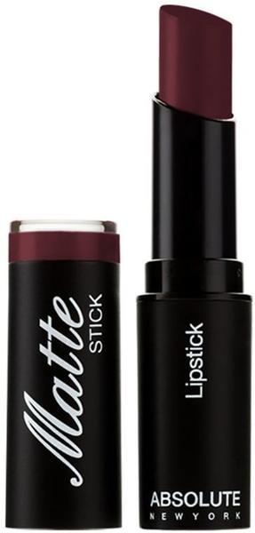Absolute New York Matte Stick Lippenstift dark plum,