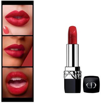Dior Rouge Dior 743 rouge zinnia satin finish