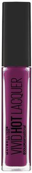 Maybelline Color Sensational Vivid Hot Lacquer Lipgloss 76 Obsessed (7,7ml)