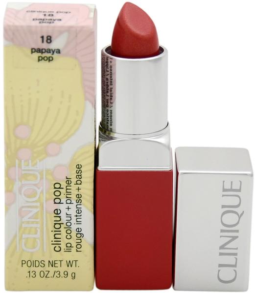 Clinique Pop Lip Colour and Primer - 18 Papaya Pop (3,9 g)
