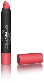 IsaDora Twist-up Matt Lips Raving Red (3,3g)