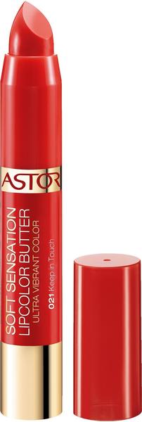 Astor Soft Sensation Lipcolor Butter Ultra Vibrant Color - 021 Keep in Touch (5 g)