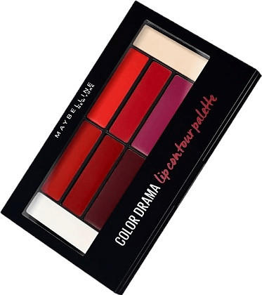 Maybelline Color Drama Lip Contour Palette Crimson Vixen