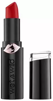 wet n wild MegaLast Matte Hydrating Lipstick Stoplight Red (3.3 g)