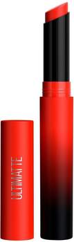 Maybelline Color Sensational Ultimatte Lipstick (2g) 299 More Scarlet