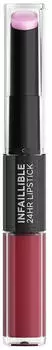 L'Or&eacute;al Infaillible 2-Step 24hr Lipstick (5,7 g) 302 Rose Eternite