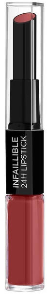 L'Oréal Infaillible 2-Step 24hr Lipstick (5,7 g) 801 Toujour Toffee