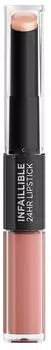L'Or&eacute;al Infaillible 2-Step 24hr Lipstick (5,7 g) 803 Eternally Exposed