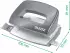 Leitz Schreibtisch-Set Nexxt Wow Heftgerät+Locher blau metallic (55612036)