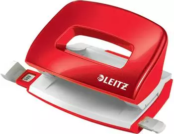 Leitz 50601026 Bürolocher Rot-Weiß 10 Bl. (80 g/m²)