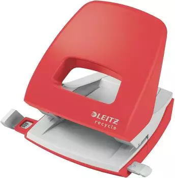 Leitz Locher »5003 NeXXt Recycle« rot 10.1x10.9x12.1 cm (50030025)