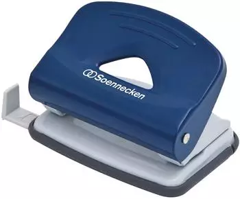 Soennecken Locher 3274 bis 15 Blatt Metall blau