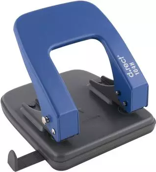 D.RECT Locher 7021 blau Bürolocher Stanzleistung ca. 40 Blatt