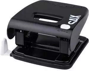 Sax Locher Design Easy Pro 358 M 0-358-19 schwarz Bürolocher Stanzleistung ca. 30 Blatt