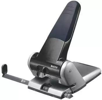 Leitz Extrastarker Registraturlocher schwarz