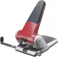 Leitz Locher 5180-00-84, grau, Registraturlocher, Stanzleistung ca. 65 Blatt