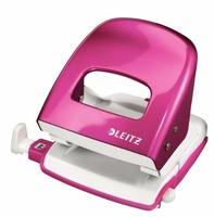 Leitz Locher 5008-10-23 NeXXt WOW, pink metallic, B&uuml;rolocher, Stanzleistung...