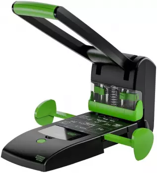 Novus Locher B 2200 re+new schwarz Registraturlocher Stanzleistung ca. 200 Blatt (b2200renew)