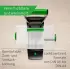 Novus Locher B 2200 re+new schwarz Registraturlocher Stanzleistung ca. 200 Blatt (b2200renew)