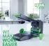 Novus Locher B 2200 re+new schwarz Registraturlocher Stanzleistung ca. 200 Blatt (b2200renew)
