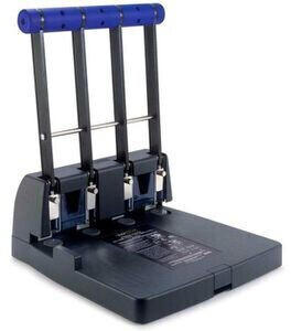 Rapesco Mehrfachlocher 44004-fach Locher schwarz / violett bis 150 Blatt (pf4000a1)
